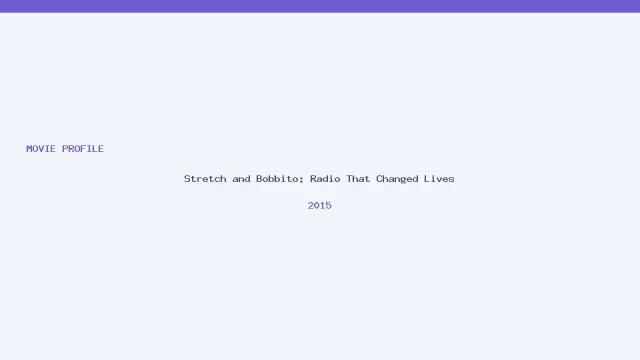 Stretch and Bobbito: Radio That Changed Lives artwork