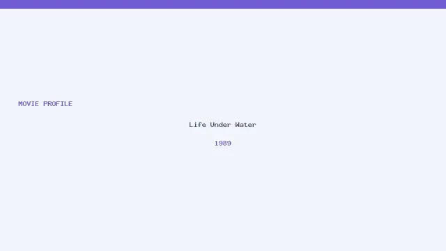 Life Under Water artwork