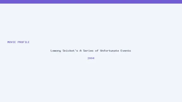 Lemony Snicket's A Series of Unfortunate Events artwork