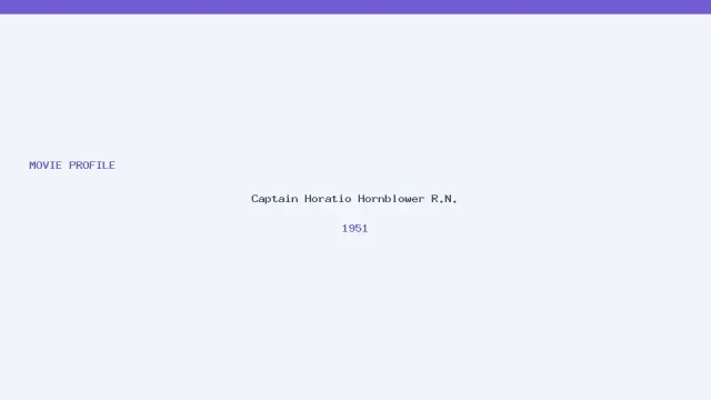 Captain Horatio Hornblower R.N. artwork