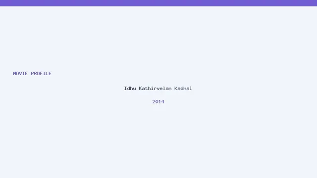 Idhu Kathirvelan Kadhal artwork
