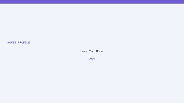 Love You More artwork