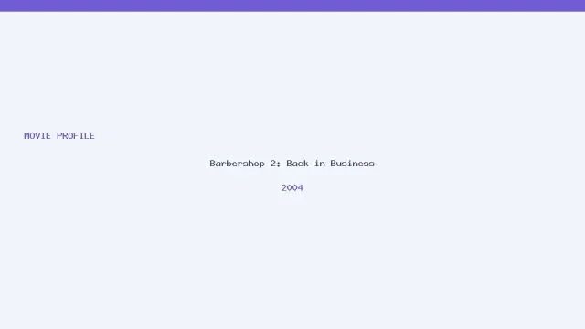 Barbershop 2: Back in Business artwork
