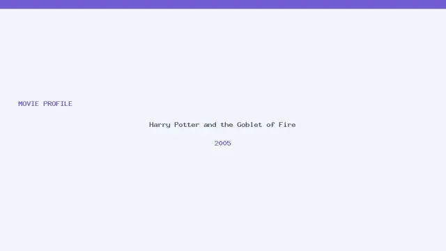 Harry Potter and the Goblet of Fire artwork