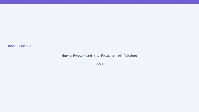 Harry Potter and the Prisoner of Azkaban artwork