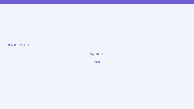 My Girl artwork