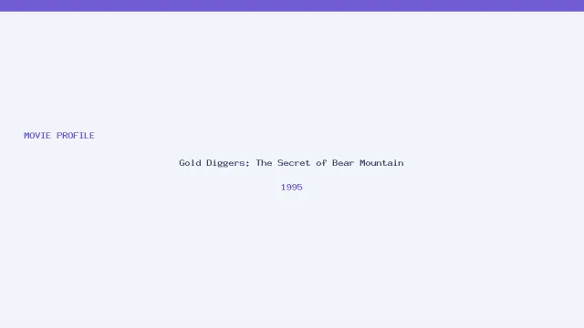 Gold Diggers: The Secret of Bear Mountain artwork