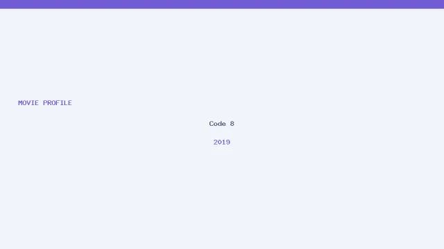 Code 8 artwork