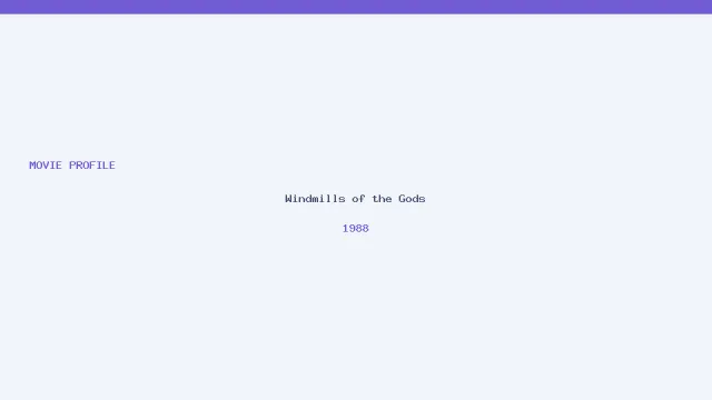 Windmills of the Gods artwork