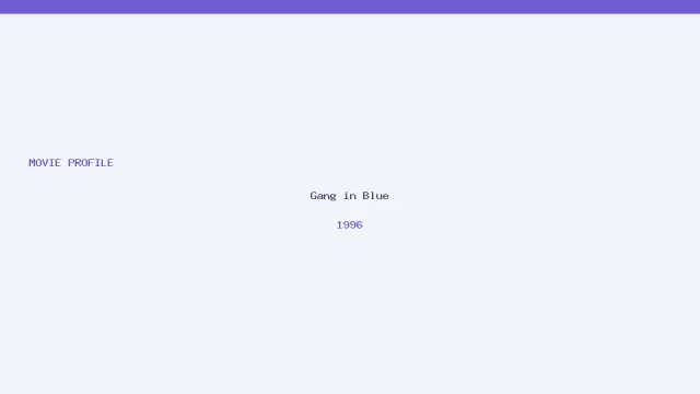 Gang in Blue artwork