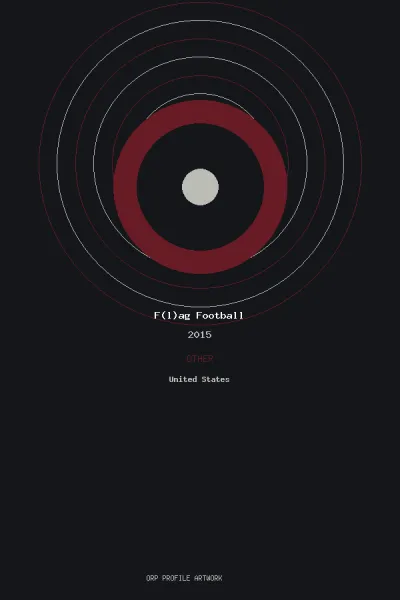 F(l)ag Football artwork