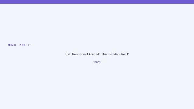 The Resurrection of the Golden Wolf artwork