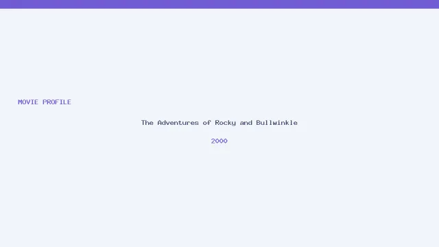 The Adventures of Rocky and Bullwinkle artwork