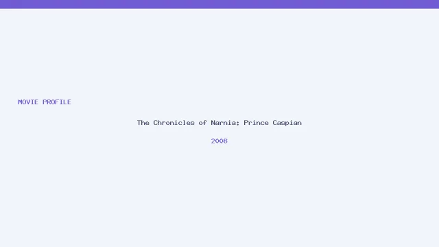 The Chronicles of Narnia: Prince Caspian artwork