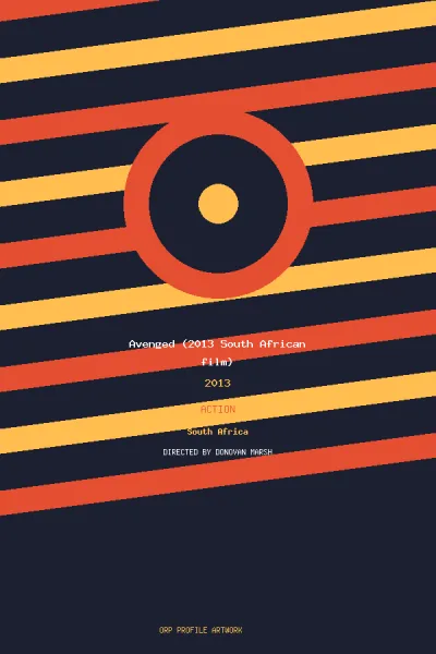 Avenged (2013 South African film) artwork
