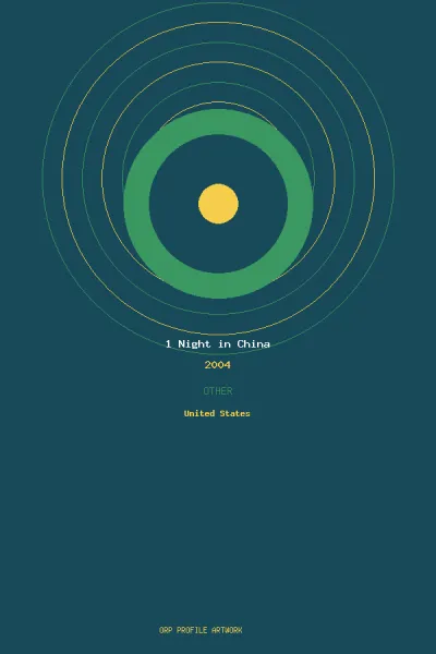 1 Night in China artwork