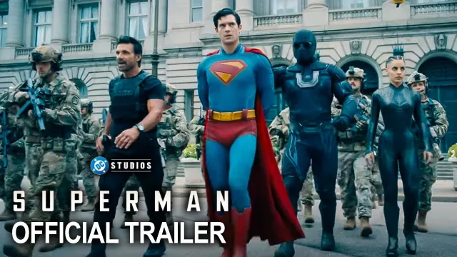 Superman (2025 film) artwork