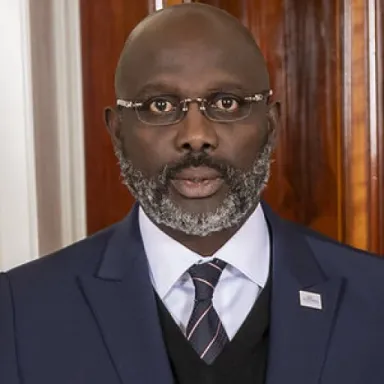 George Weah profile photo