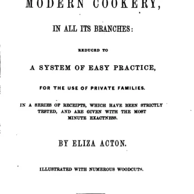 Eliza Acton profile photo