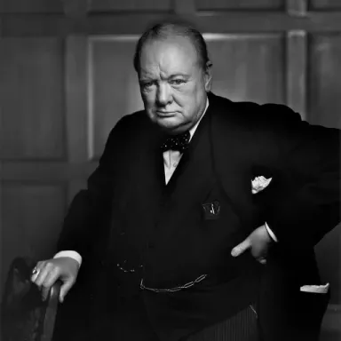 Winston Churchill profile photo