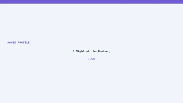 arte de A Night at the Roxbury