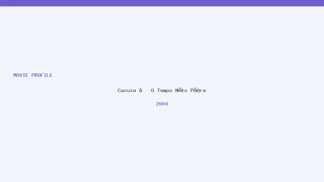 arte de Cazuza – O Tempo Não Pára