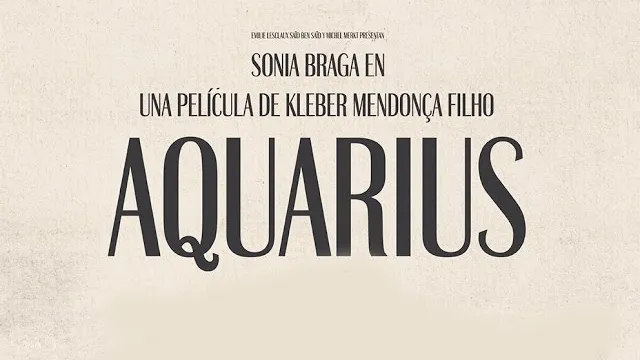 arte de Aquarius (film)