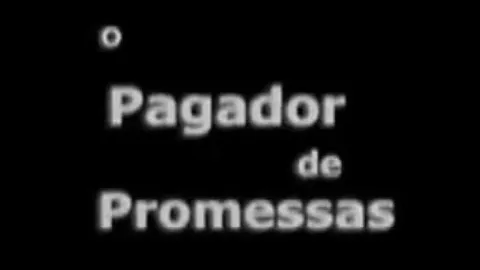 arte de O Pagador de Promessas