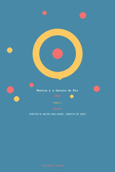 arte de Monica e a Sereia do Rio