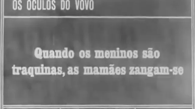 arte de Os Óculos do Vovô