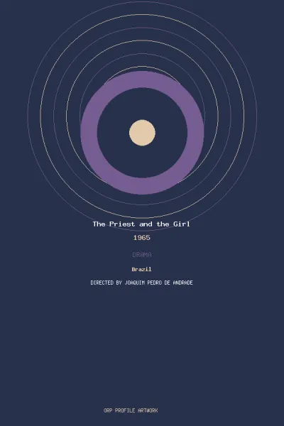 arte de The Priest and the Girl